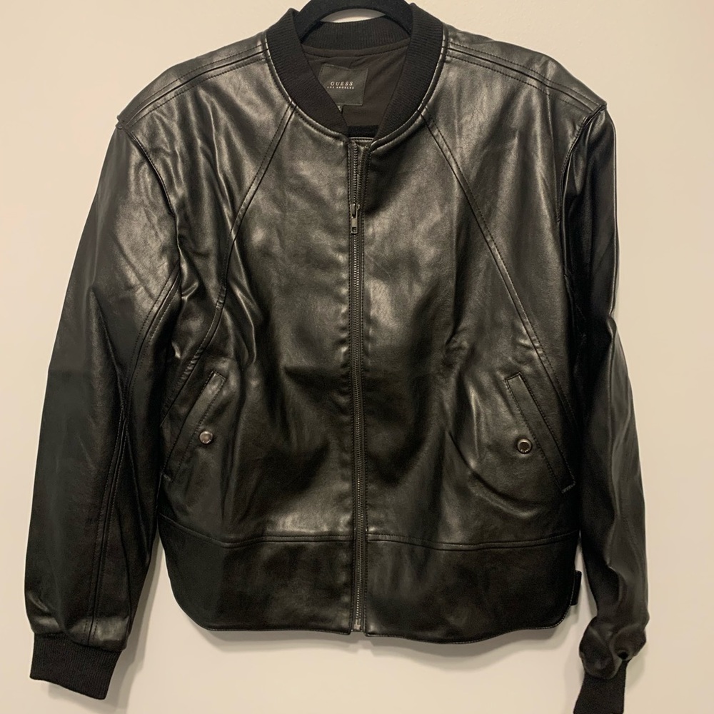 GUESS leather jacket